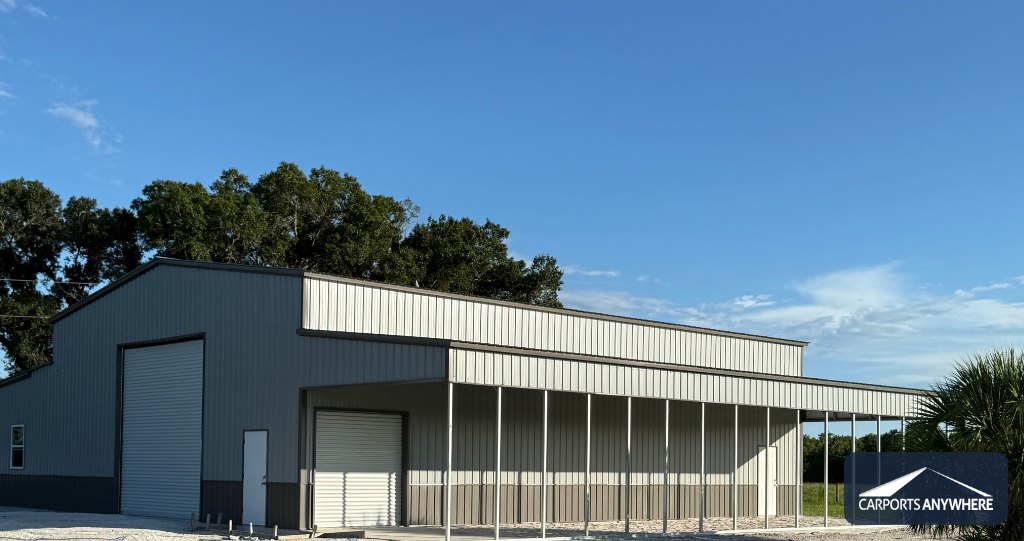 Carports Anywhere custom building long